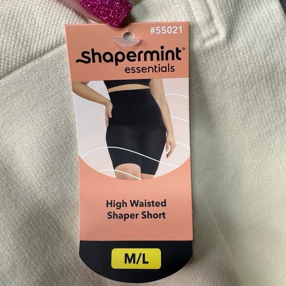 Shapermint All Day Everyday High Waisted Shaper Shorts Medium Large NWT